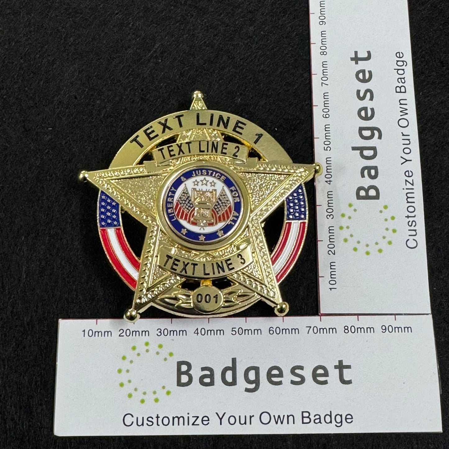 Customizable Badge BA45
