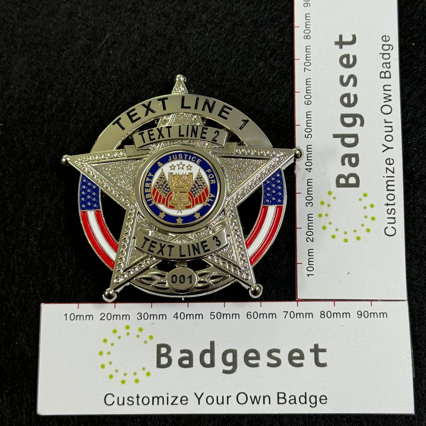 Customizable Badge BA45