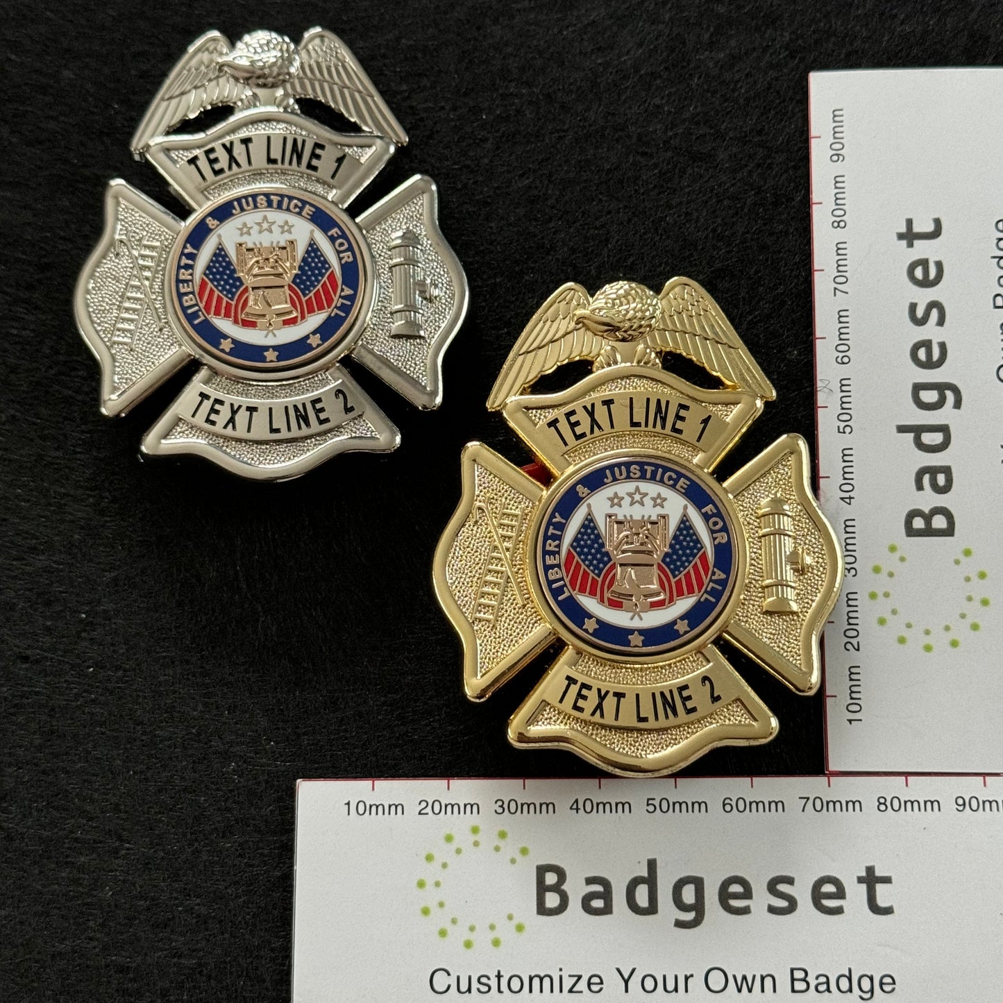Customizable Badge BA46