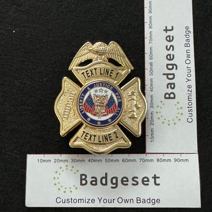 Customizable Badge BA46