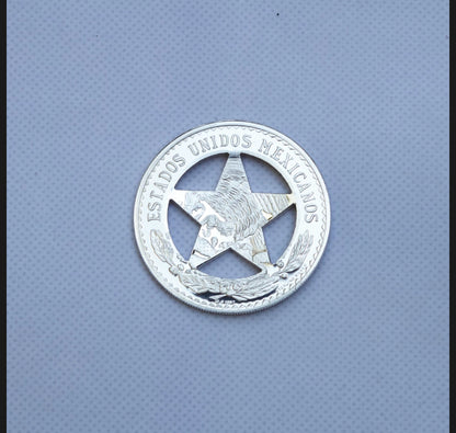 Franklin Sterling Silver Badge Set Movie props