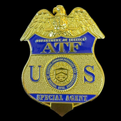 Replika des US ATF Special Agent Badge, Filmrequisiten