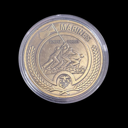 WIR MACHEN MARINES IMMER EINE MARINE Challenge Coin