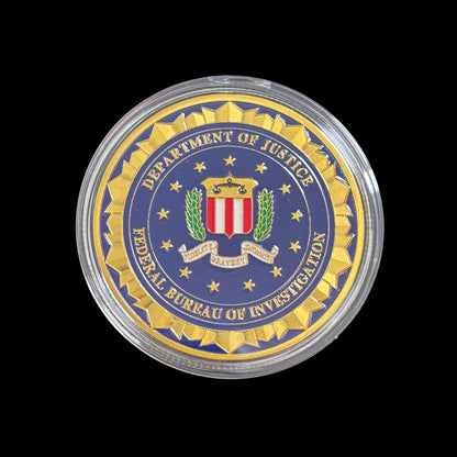 GRAND SCEAU DES ÉTATS-UNIS WASHINGTON, DC, Pièce de défi FBl