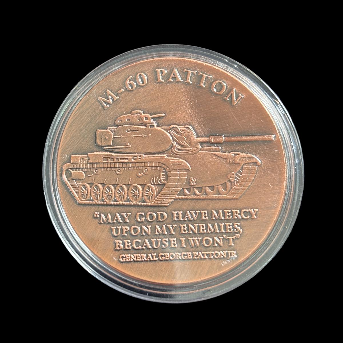 US Army M-60 PATTON Challenge-Münze