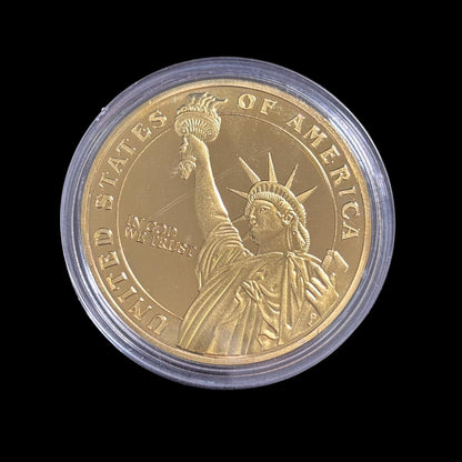 Pièce de défi de la médaille d'honneur de la liberté « EN DIEU NOUS CONFIONS »