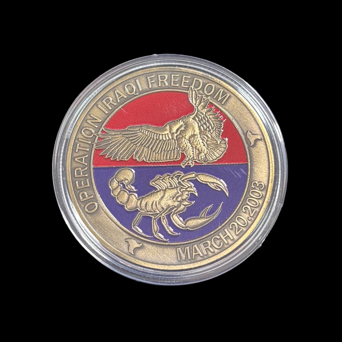 OPERATION IRAQI FREEDOM Herausforderungsmünze