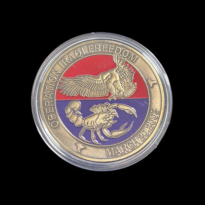 OPERATION IRAQI FREEDOM Herausforderungsmünze