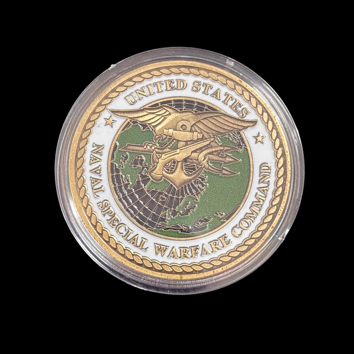 US NAVAL SPECIAL WARFARE COMMAND Herausforderungsmünze
