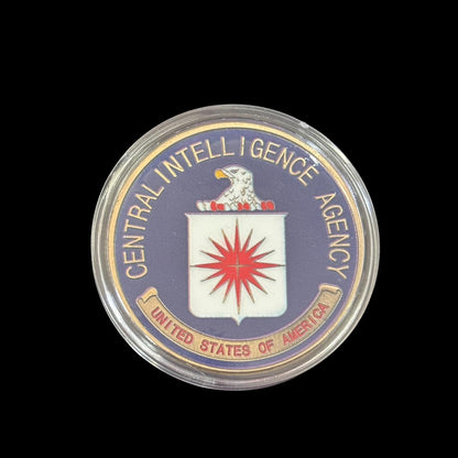 Pièce de défi du Saint Patron des forces de l'ordre de la CIA américaine