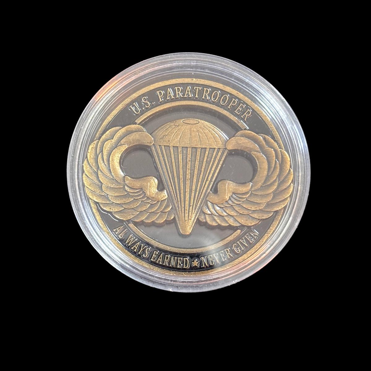 Pièce de défi USPARATROOPER AIRBORNE PROUO