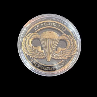 Pièce de défi USPARATROOPER AIRBORNE PROUO