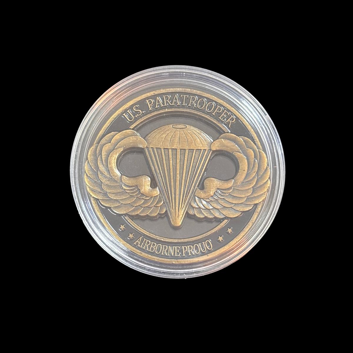 Pièce de défi USPARATROOPER AIRBORNE PROUO