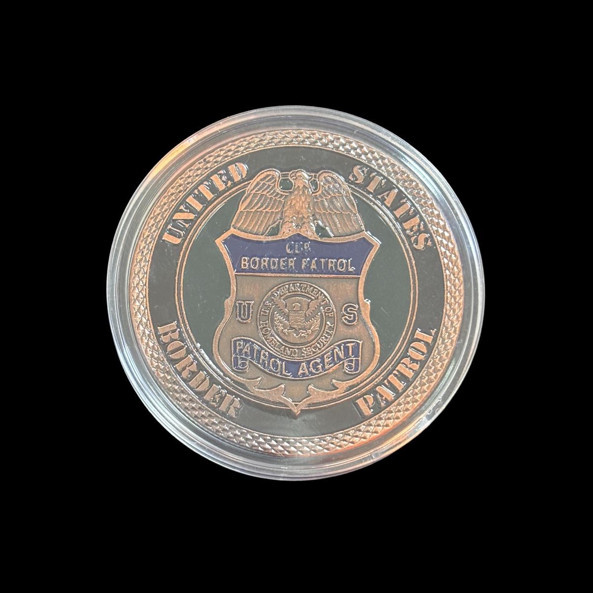 US-Ministerium für Heimatschutz CBP Border Patrol Challenge Coin