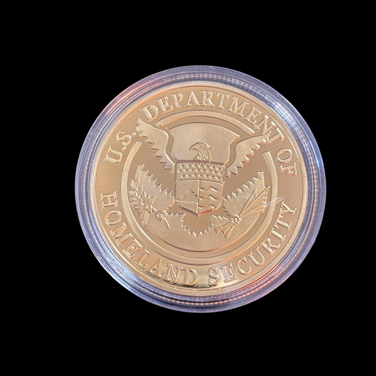 US-Ministerium für Heimatschutz CBP Border Patrol Challenge Coin