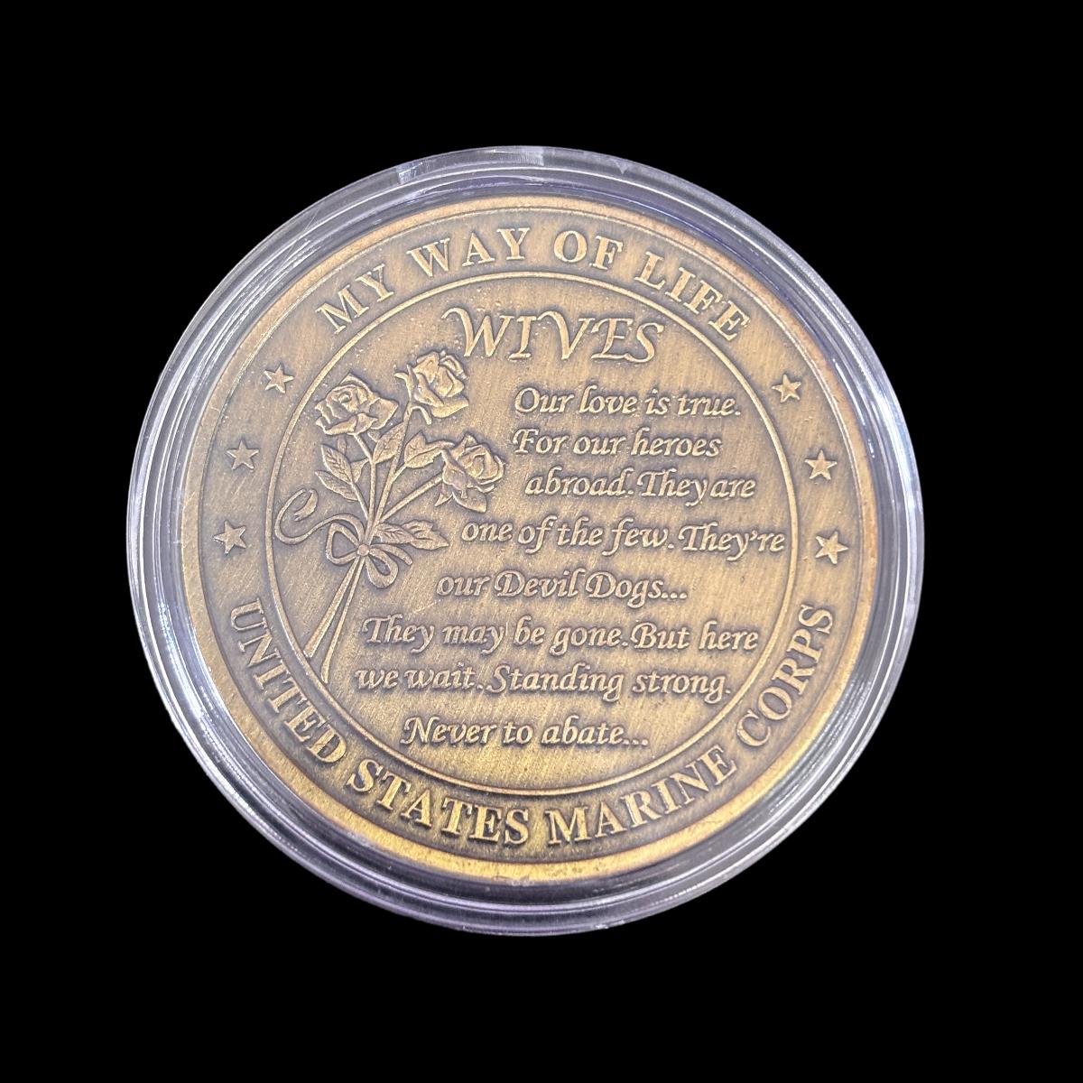 MARINEFRAUEN: DER HÄRTESTE JOB IM CORP Challenge Coin
