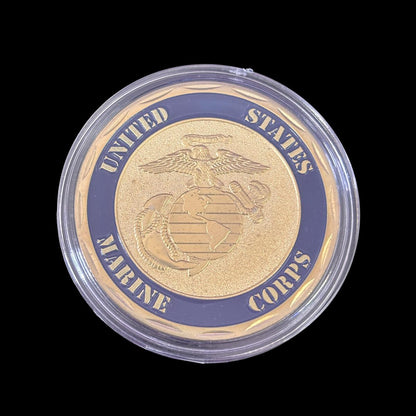 US MARINE CORPS 8. MARINE REGIMENT Herausforderungsmünze