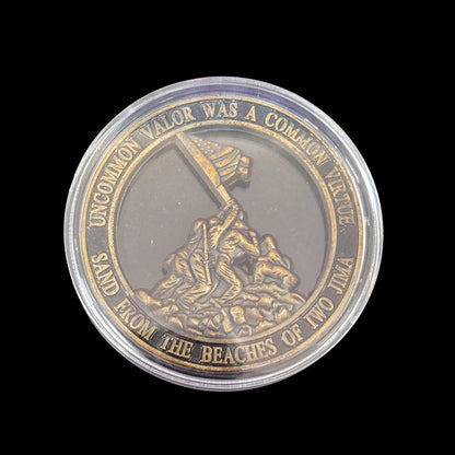 US MARINE CORPS SEMPER FIDELIS Herausforderungsmünze