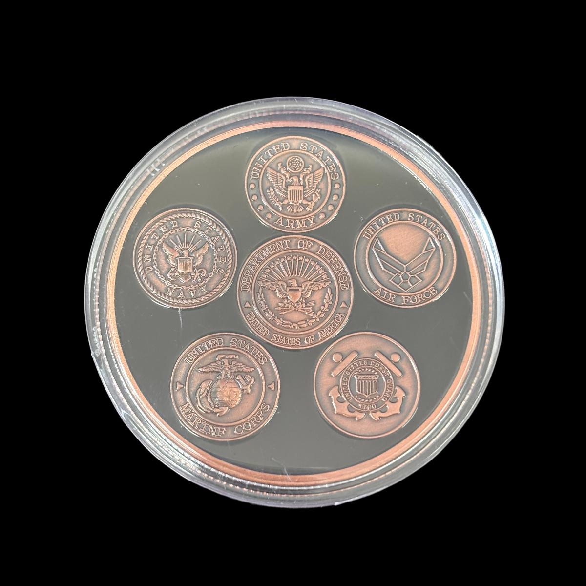 Niemand tut mehr für die US-Veteranen Challenge Coin