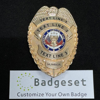 Customizable Badge BA02