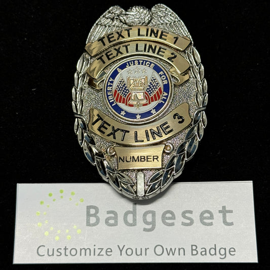 Customizable Badge BA08