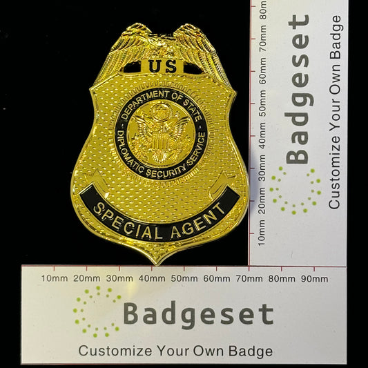U.S. Diplomatic Security Service Special Agent BADGE Replica Movie Props