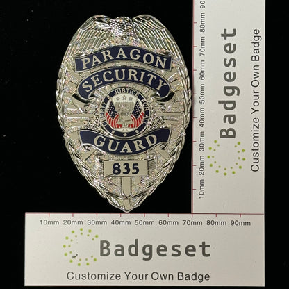 US White House Paragon Security Guard Badge Replica Movie Props 835