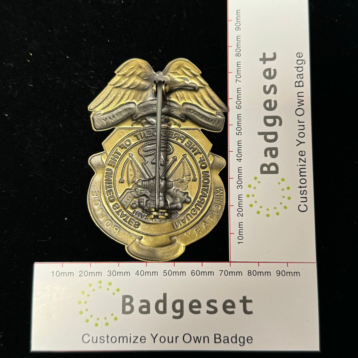 US Army Military Police Badge Replica Movie Props