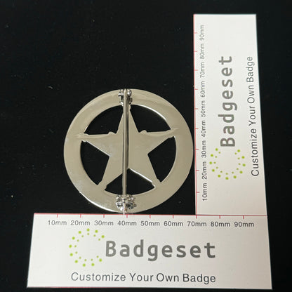 US Marshal Supervisory Deputy USMS Badge Replica Movie Props