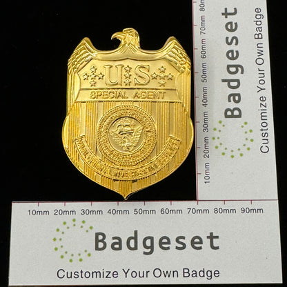 US NCIS Special Agent Replica  Badge Movie Prop