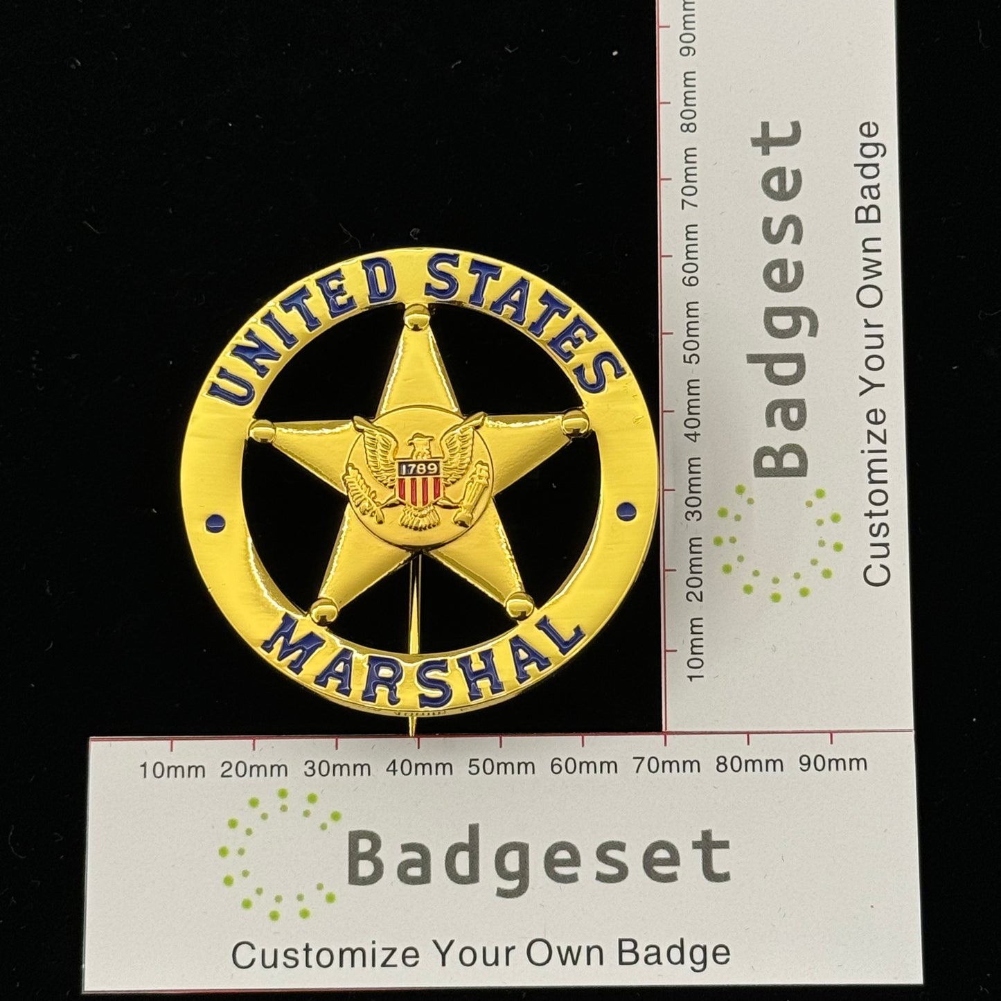 US Marshal Badge Replica Moive Props