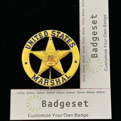 US Marshal Badge Replica Moive Props