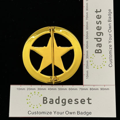US Marshal Badge Replica Moive Props