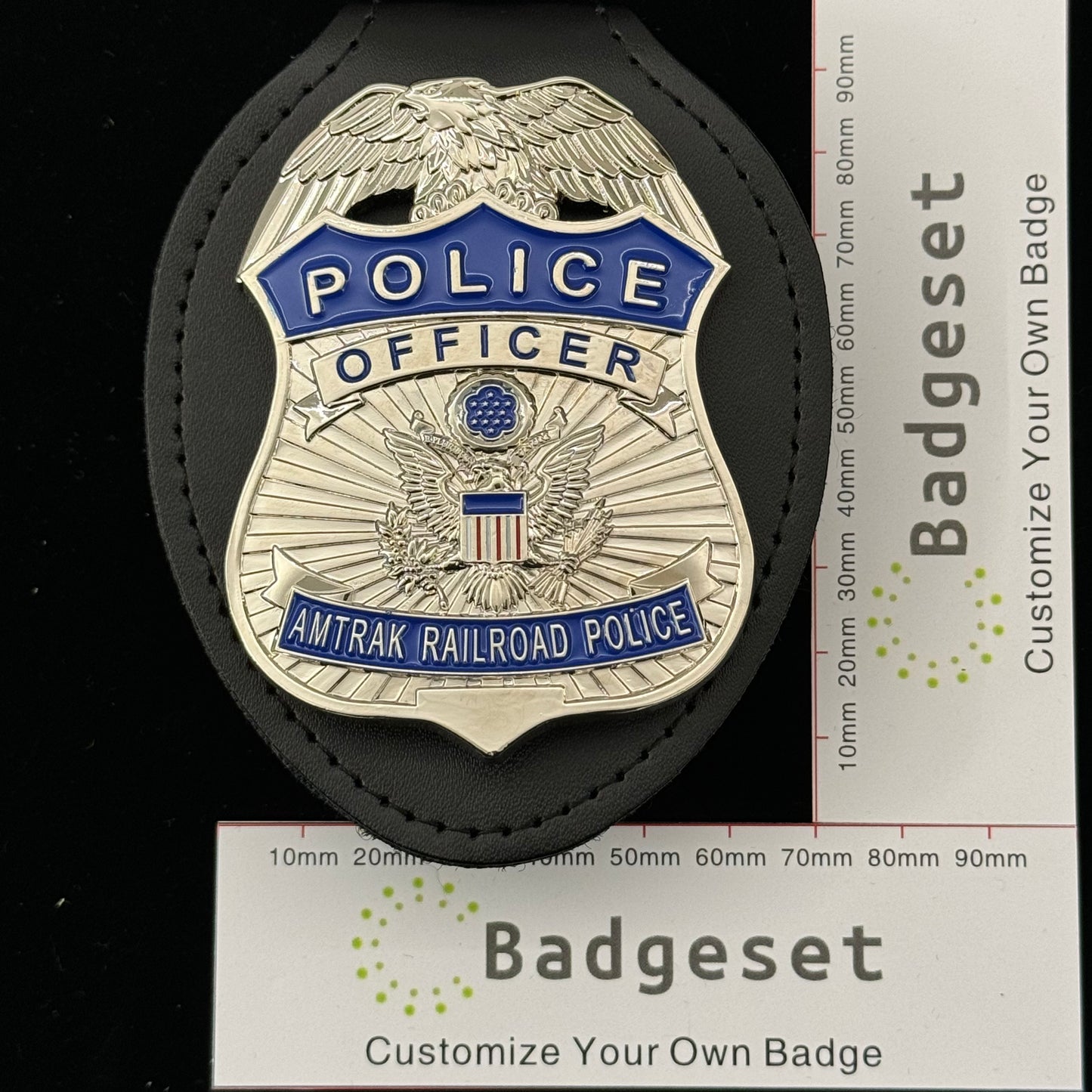 Amtrak Railroad Police BADGE APD Replica Movie Props