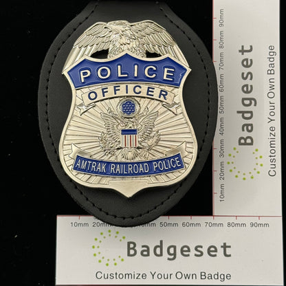 Amtrak Railroad Police BADGE APD Replica Movie Props