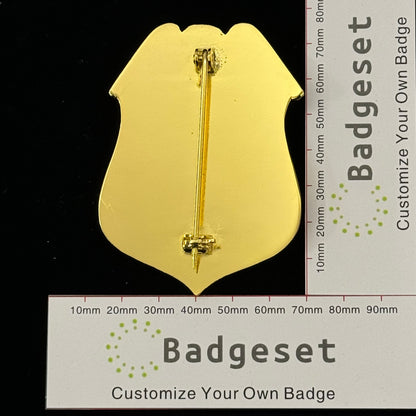 Criminal Investigation Department Of The Interpol Special Agent BADGE Replica Movie Props No.7156