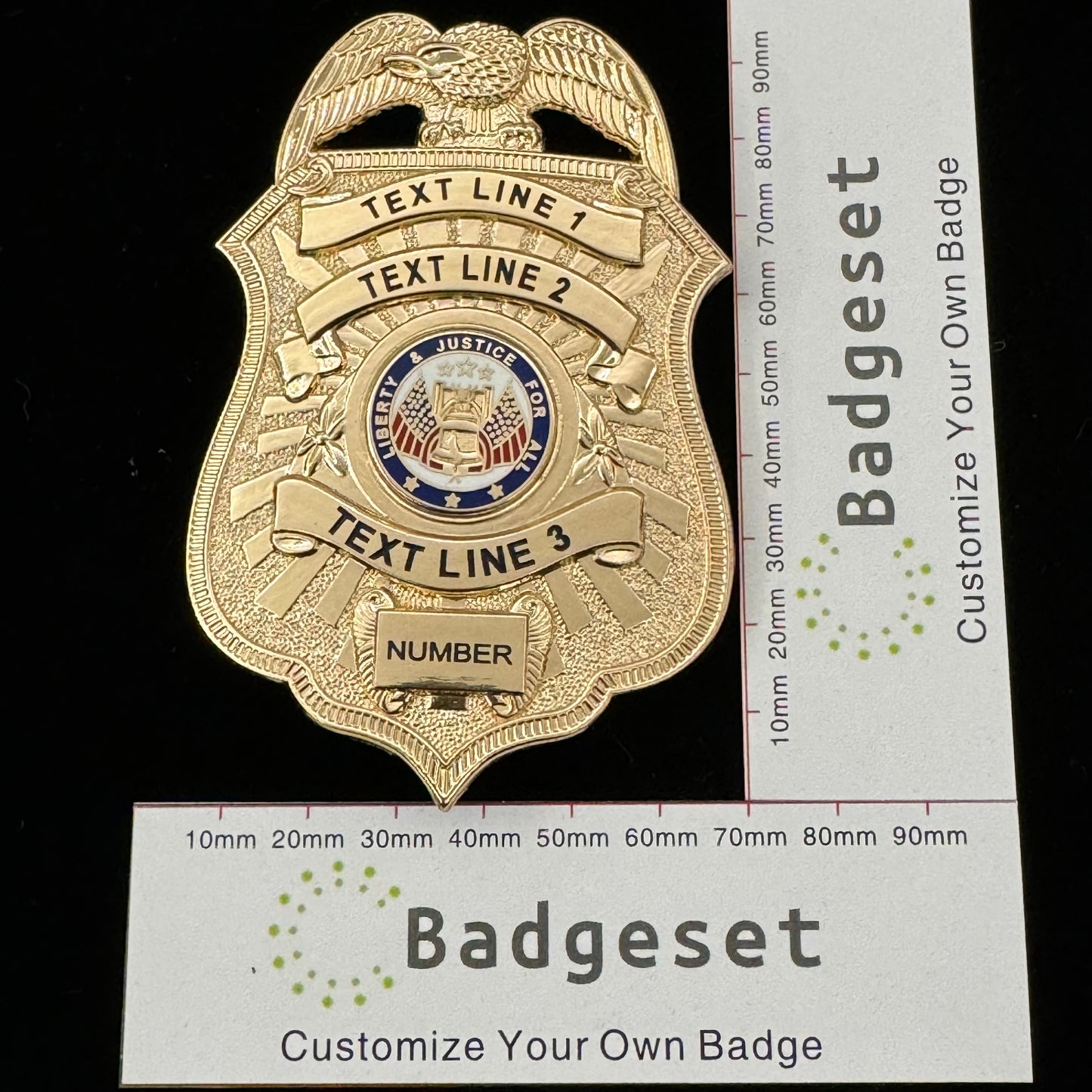 Insignia personalizable BA25