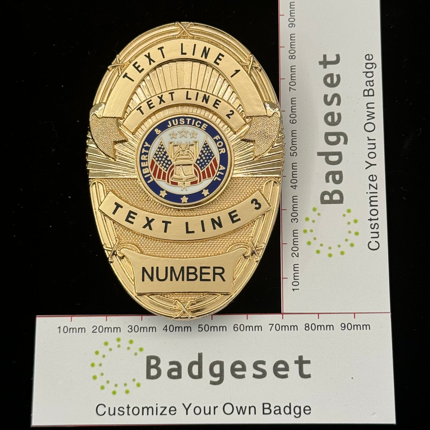 Insignia personalizable BA18