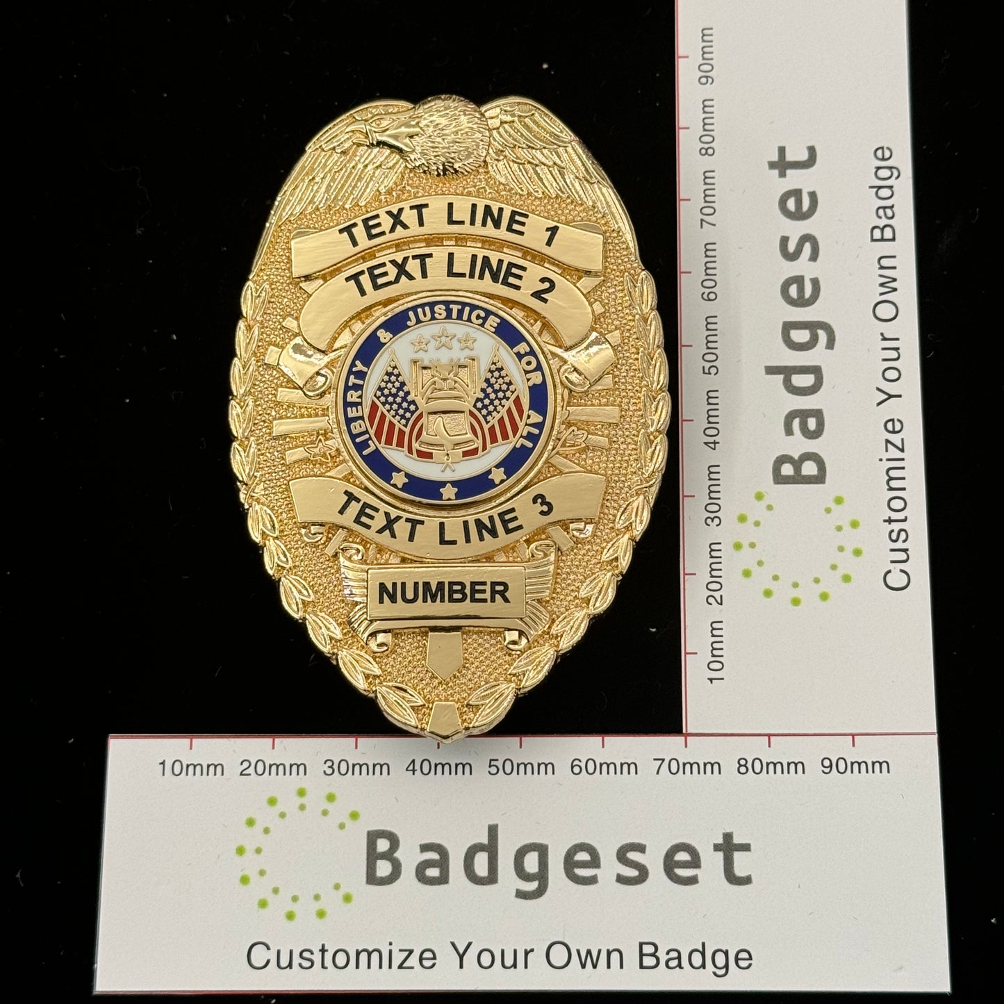 Insignia personalizable BA15