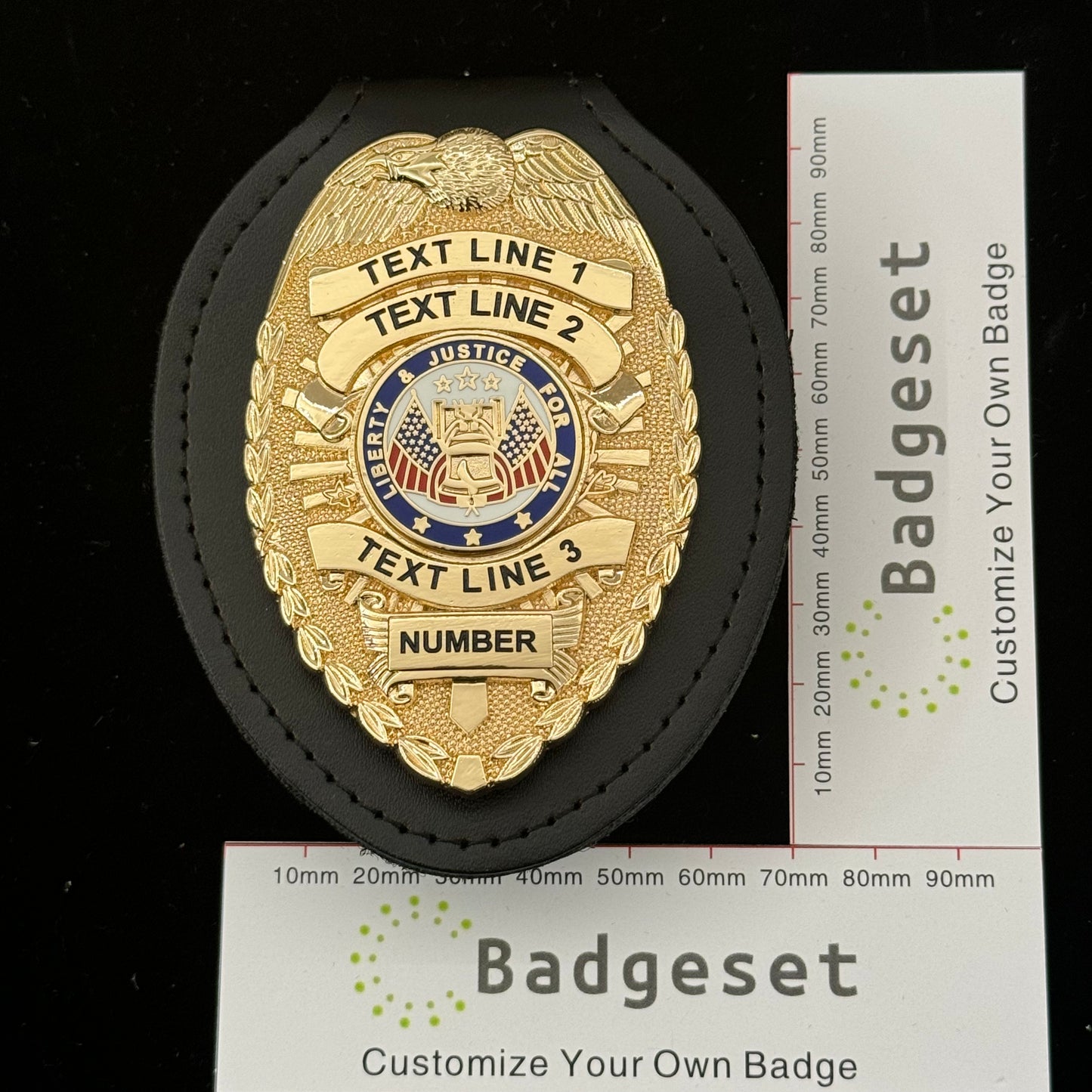 Insignia personalizable BA15