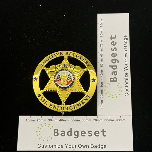 Fugitive Recovery Bail Enforcement BADGE