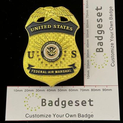 U.S. Federal Air Marshal BADGE Replica Movie Props