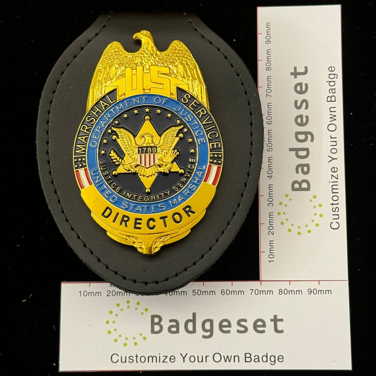US Marshal Service Director USMS Badge Replica Movie Props