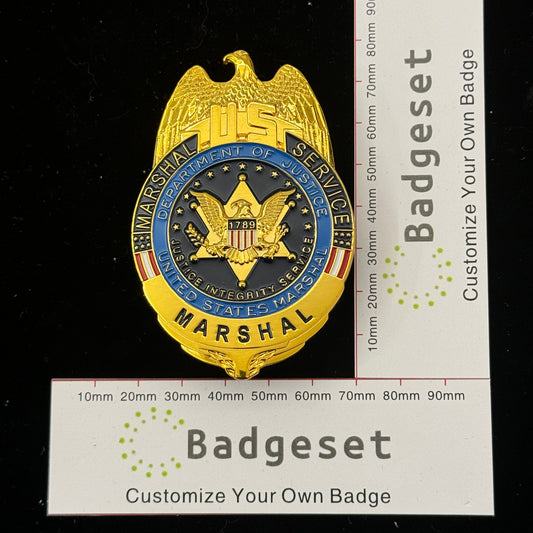 US Marshal Service USMS Replica Movie Props Badge