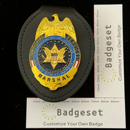 US Marshal Service USMS Replica Movie Props Badge