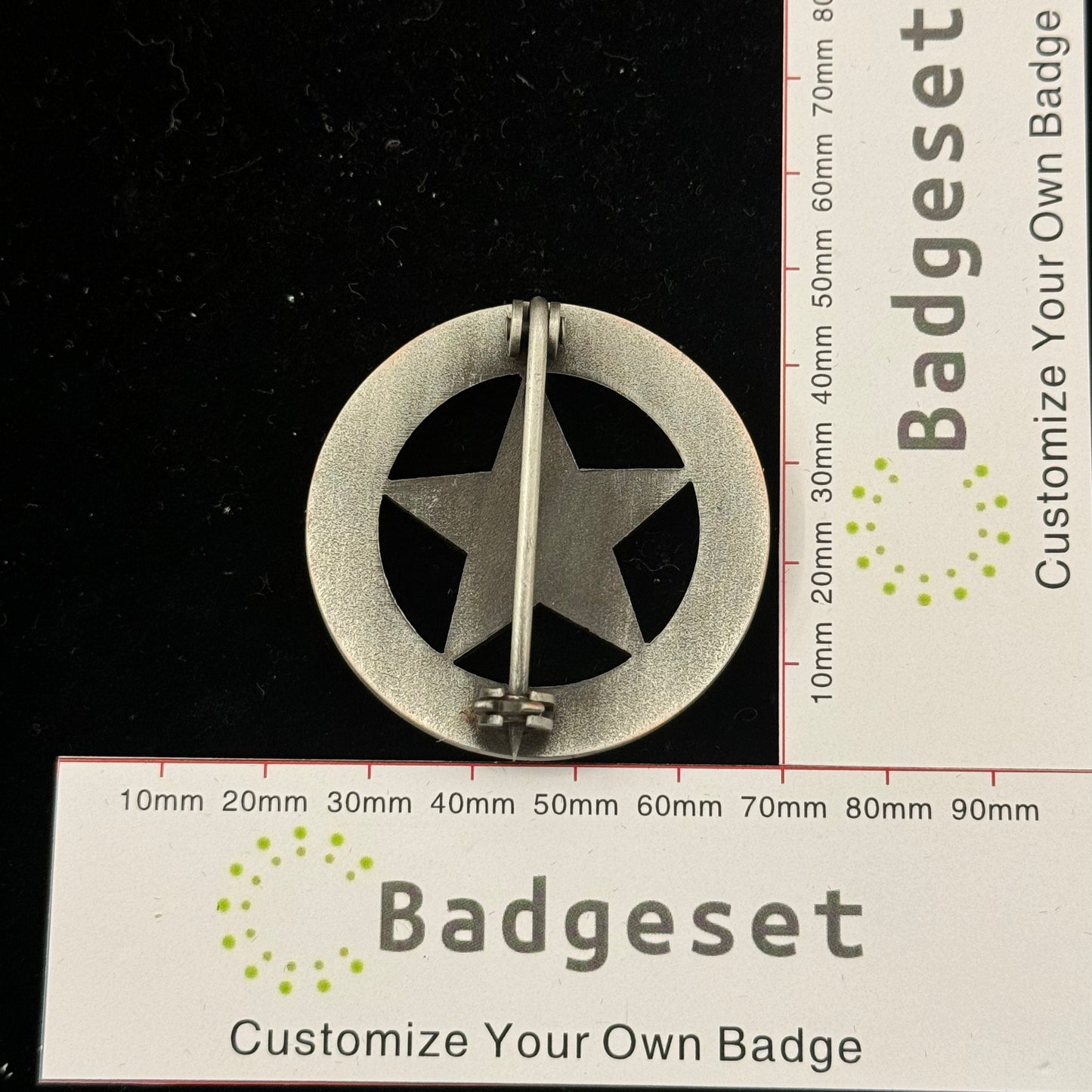 US Texas Rangers Sergeant Badge Replica Movie Props