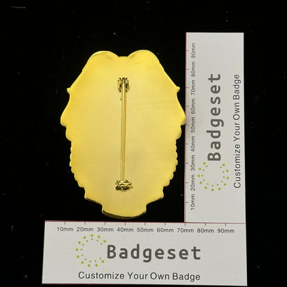 California Fraternal Order Of Police 009 Badge Replica Movie Props