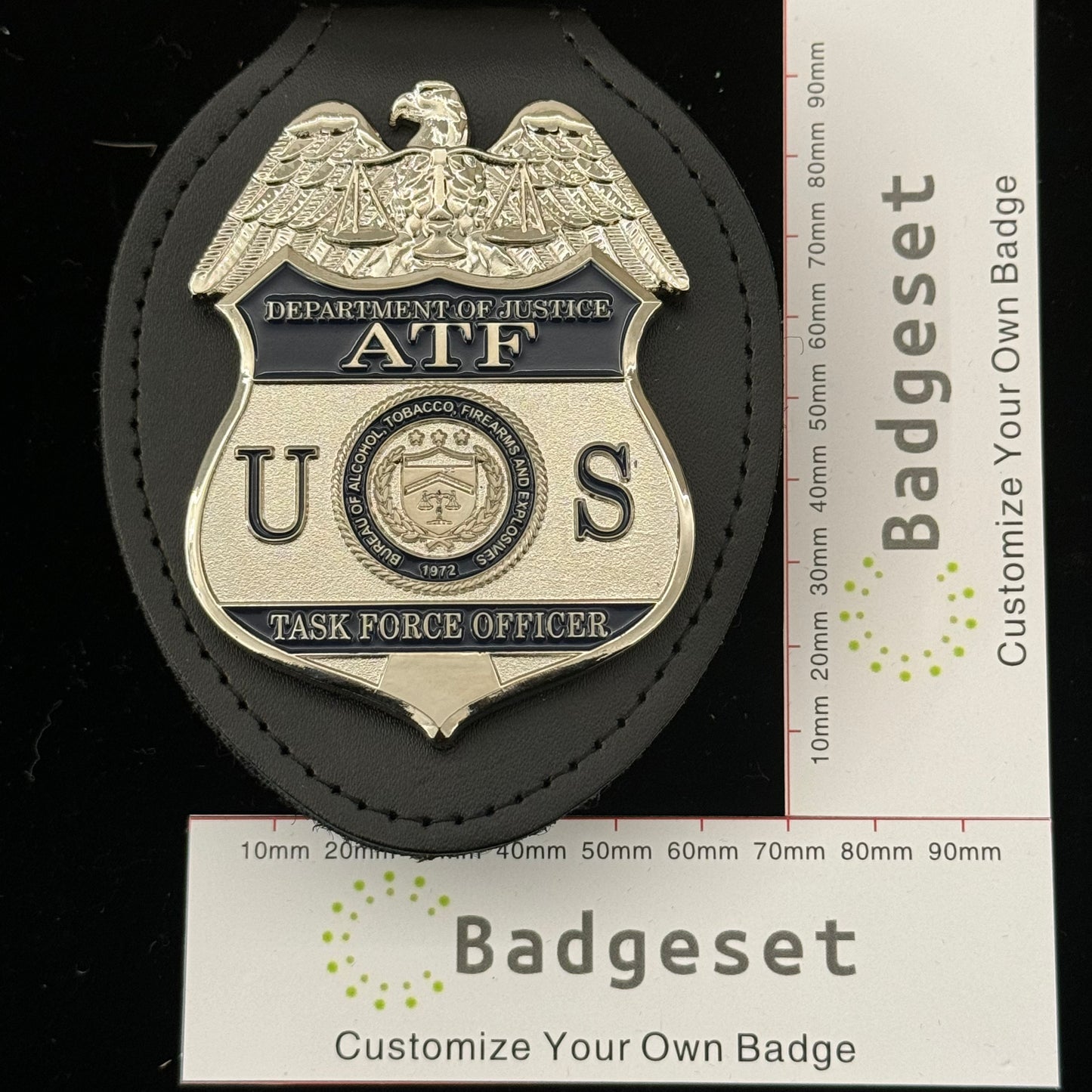 US ATF TFO Task Force Officer Badge Replica: High-Quality Movie Prop