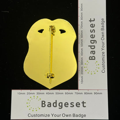 Special Activities Division Special Agent BADGE Replica Movie Props 101