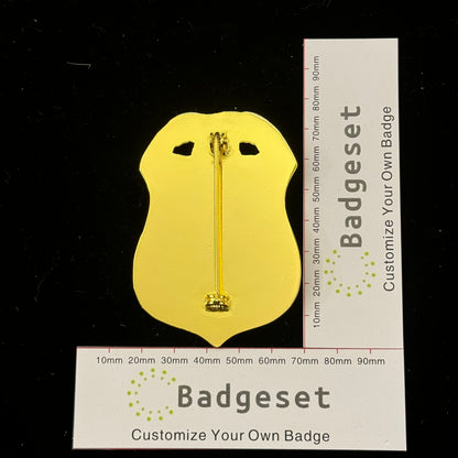 US HSI TFO Task Force Officer Badge Homeland Security Investigations Replica Movie Props